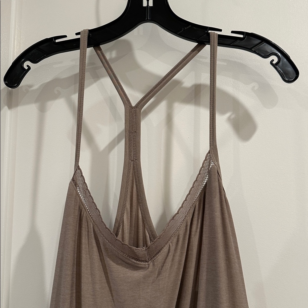 Beyond Yoga Women's Tan Jumpsuit - Picture 3 of 4